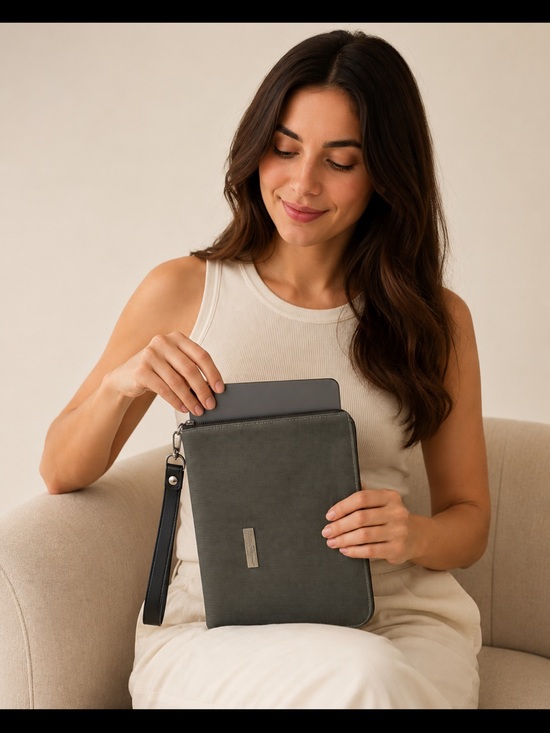 Salvatore Ferragamo Parfums Handbags - Salvatore Ferragamo Parfums IPAD Padded CASE NWOT